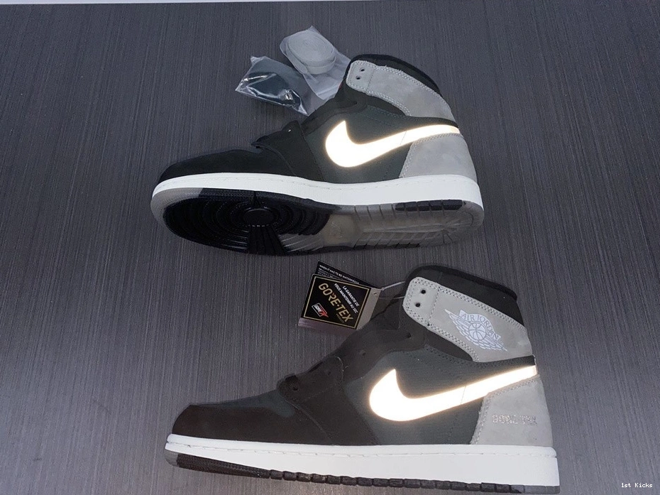 Jordan Air 1 Black Grey Gore-Tex Element DB2889-001 0417